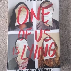 *SOLD* One Of Us Is Lying book
